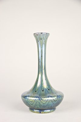 Rubin Phenomenon Genre 6893 Iriscident Glass Vase from Loetz Witwe, Bohemia, 1899-TQA-1322130