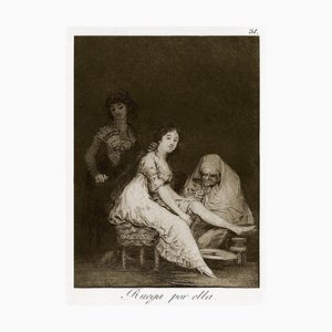 Ruega por Ella - Origina Etching by Francisco Goya - 1868 1868-ZCI-758941