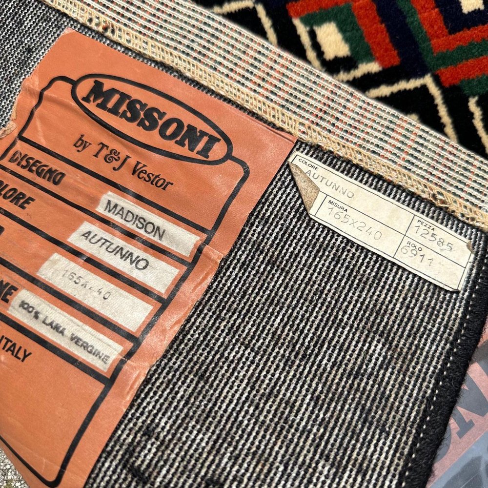 Rug from Missoni, 1980s