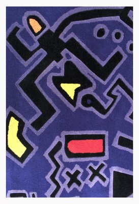 Rug with Abstract Figure-OKG-1703088