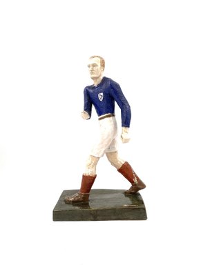 Rugby Players Sculptures by Willy Wuilleumier for G.A.M., France, 1940, Set of 2-TXN-1013112