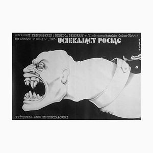 Runaway Train Polish Movie Poster by Jakub Erol, 1988-ZCY-1376084