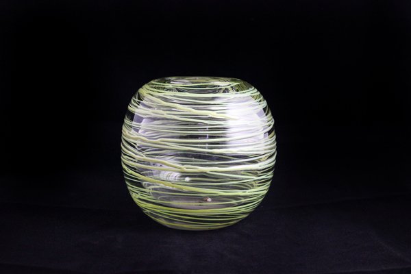 Russian Glass Vase, 1960s-IJR-546715