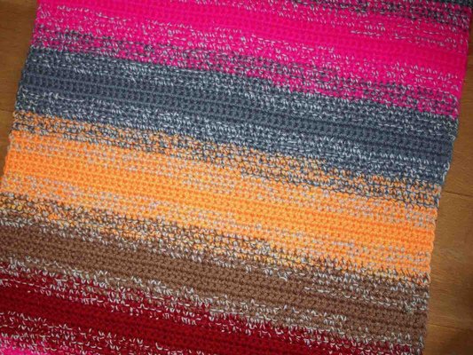 Russian Handmade Striped Runner Rug-JZV-1142224