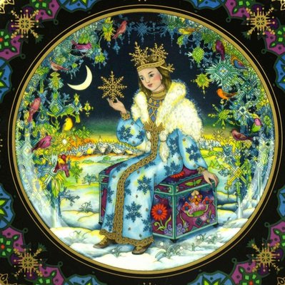 Russian Magical Fairy Tales Plates by Gere Fauth, 1969, Set of 3-VDW-746957