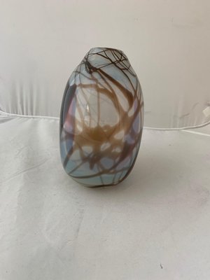 Russian Opaline Glass Vase by Shushkanov Ludmilla and Dimitri Shushkanov, 1970s-IJR-546764