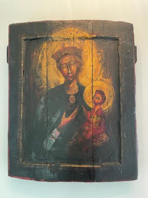 Russian Religious Wooden Panel-WQJ-1254009