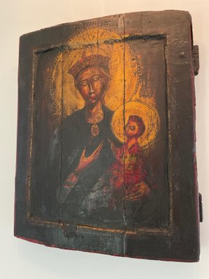 Russian Religious Wooden Panel-WQJ-1254009