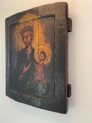 Russian Religious Wooden Panel-WQJ-1254009