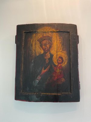 Russian Religious Wooden Panel-WQJ-1254009