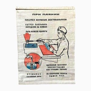 Russian Safety Instructions on Linen Sign-DWL-1347281