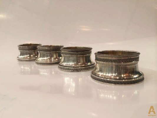 Russian Silver Salt Shakers by Kurlyukov, Set of 4-WMV-1165864