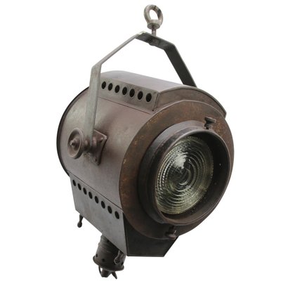 Rust Iron Film Spot with Clear Glass Fresnel Lens-BLS-1332332