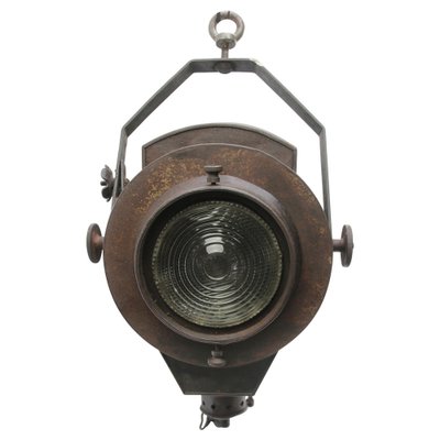 Rust Iron Film Spot with Clear Glass Fresnel Lens-BLS-1332332