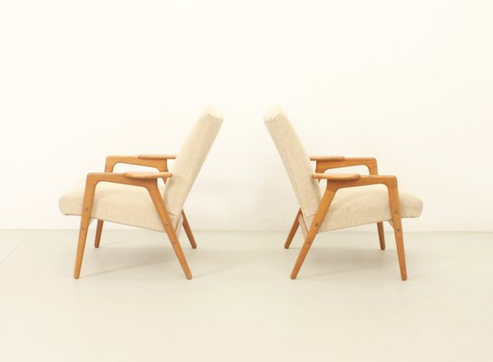 Ruster Armchairs by Yngve Ekström for Pastoe, 1960s, Set of 2-UB-1806132