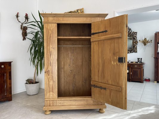 Rustic 1-Door Cabinet in Wood-PXE-1705569