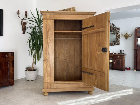 Rustic 1-Door Cabinet in Wood-PXE-1705569