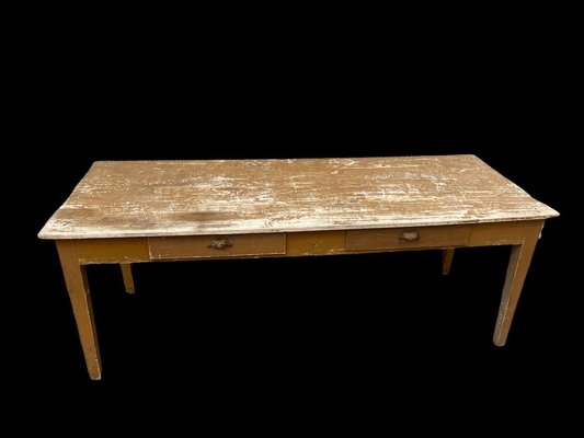 Rustic 2-Drawer Table in Poplar-SDV-1261410