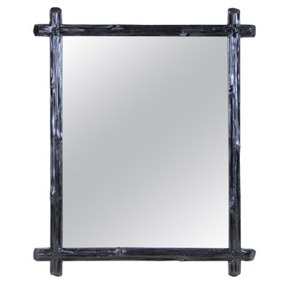 Rustic Austrian Black Forest Wall Mirror, 1880s-TQA-1322109