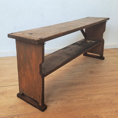 Rustic Bench in Wood, 1880s-WK-2021264