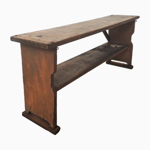 Rustic Bench in Wood, 1880s-WK-2021264