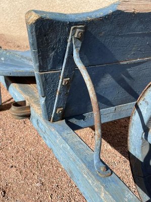 Rustic Blue Wheelbarrow-SDV-898086