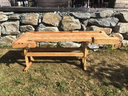 Rustic Functional Workbench in Pine-PXE-1729922