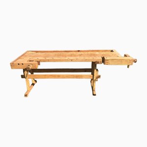 Rustic Functional Workbench in Pine-PXE-1729922