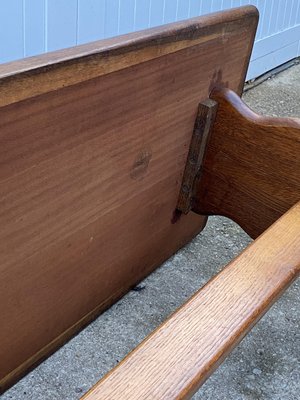 Rustic Monastery Coffee Table in Oak, 1950-ZYJ-2024575