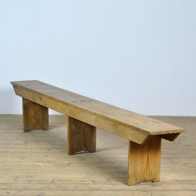 Rustic Pine Bench, 1960s-IW-1792587