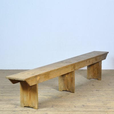 Rustic Pine Bench, 1960s-IW-1792587