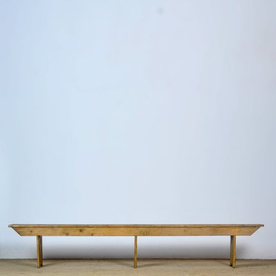 Rustic Pine Bench, 1960s-IW-1792587