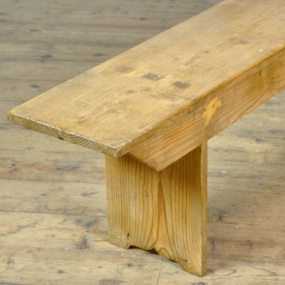 Rustic Pine Bench, 1960s-IW-1792587