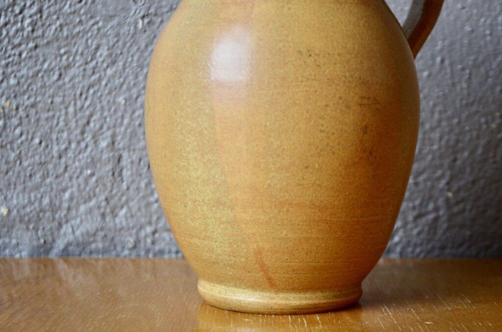 Rustic Sandstone Pitcher, 1960s