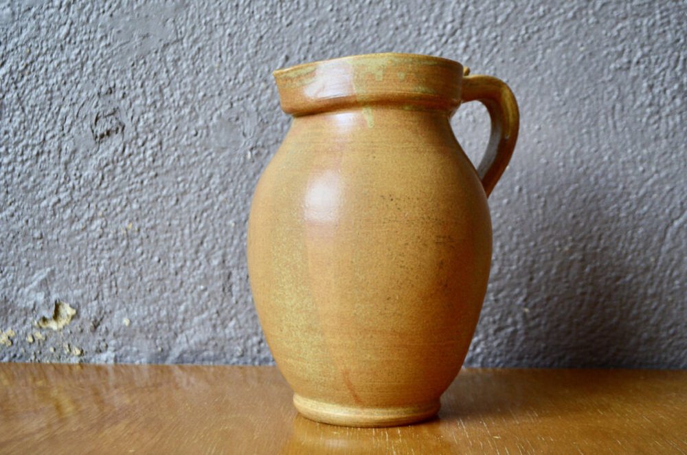 Rustic Sandstone Pitcher, 1960s