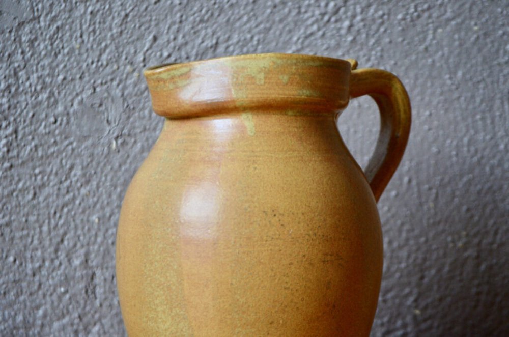 Rustic Sandstone Pitcher, 1960s