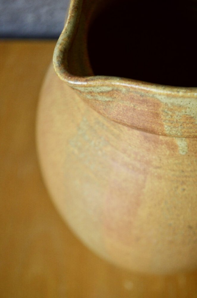 Rustic Sandstone Pitcher, 1960s