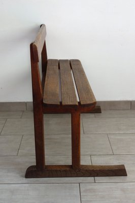 Rustic School Bench, 1950s-XTZ-1445039