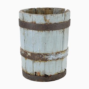 Rustic Solid Wood Barrel-NQ-1798451