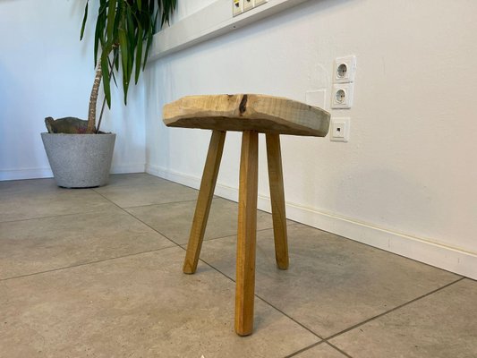 Rustic Spruce Wood Stool-PXE-2023332