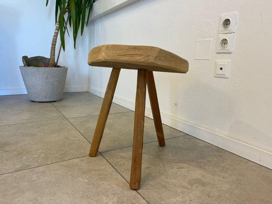 Rustic Spruce Wood Stool-PXE-2023333