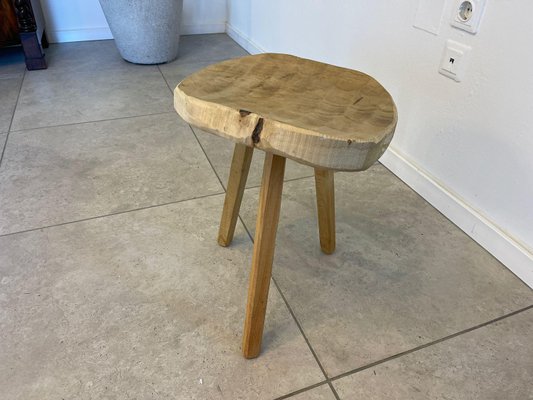 Rustic Spruce Wood Stool-PXE-2023338