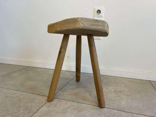 Rustic Spruce Wood Stool-PXE-2023333