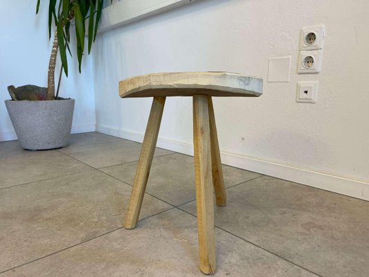 Rustic Spruce Wood Stool-PXE-2023338