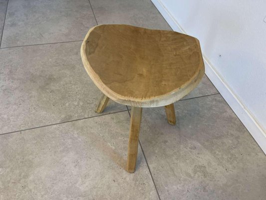 Rustic Spruce Wood Stool-PXE-2023336