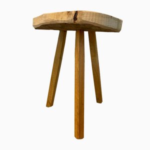 Rustic Spruce Wood Stool-PXE-2023338