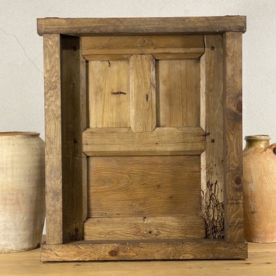 Rustic Window in Pine with Mirailla-JXY-1776283