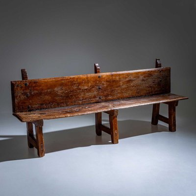 Rustic Wooden Bench, Alpines, 18th / 19th Century-VEI-2021319