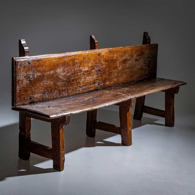 Rustic Wooden Bench, Alpines, 18th / 19th Century-VEI-2021319