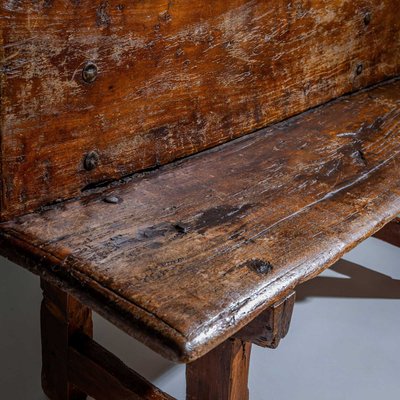 Rustic Wooden Bench, Alpines, 18th / 19th Century-VEI-2021319